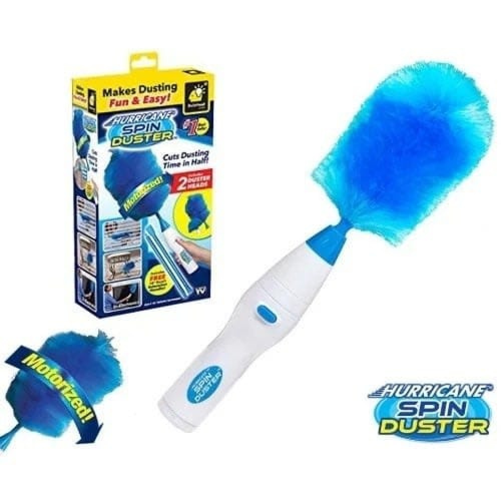 Spin Duster ( The Electric Duster That Removes Dust in A Single Spin